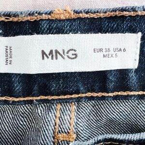 MANGO Blue Denim Jeans